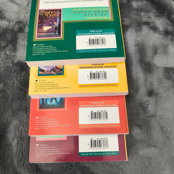 Nancy Drew Book Series Set of 4 Paperback - Picture 6 of 7